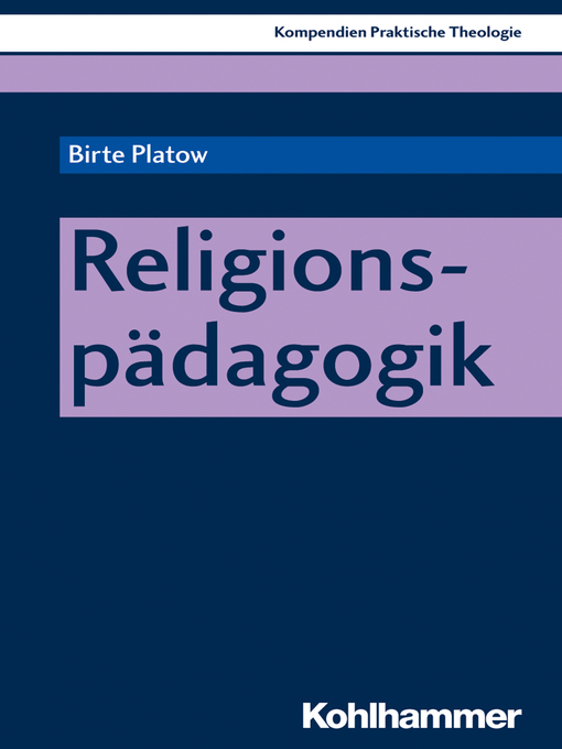 Title details for Religionspädagogik by Birte Platow - Available